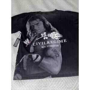 Civil Regime Collab Mr Wrestlemania Graphic Tee XL NWT